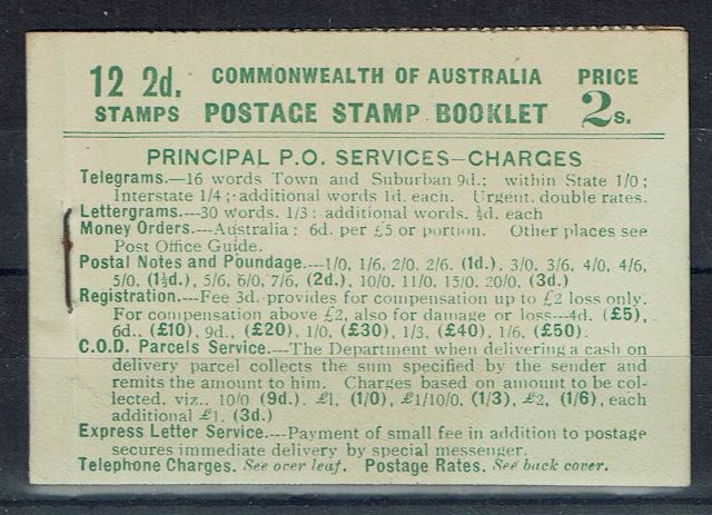 Image of Australia SG SB25a UMM British Commonwealth Stamp